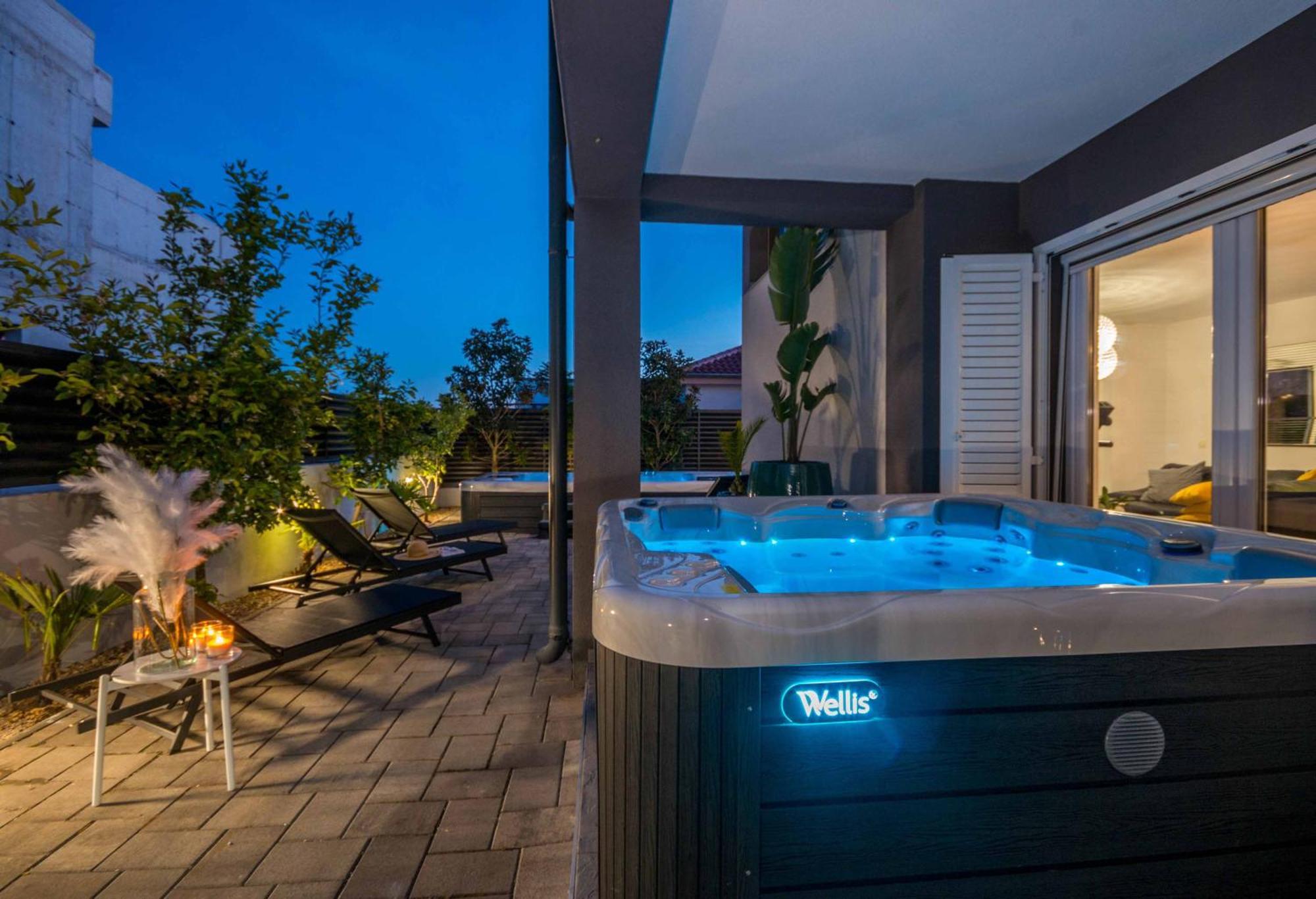 House With Pool Ledenko Biograd Na Moru Exterior foto