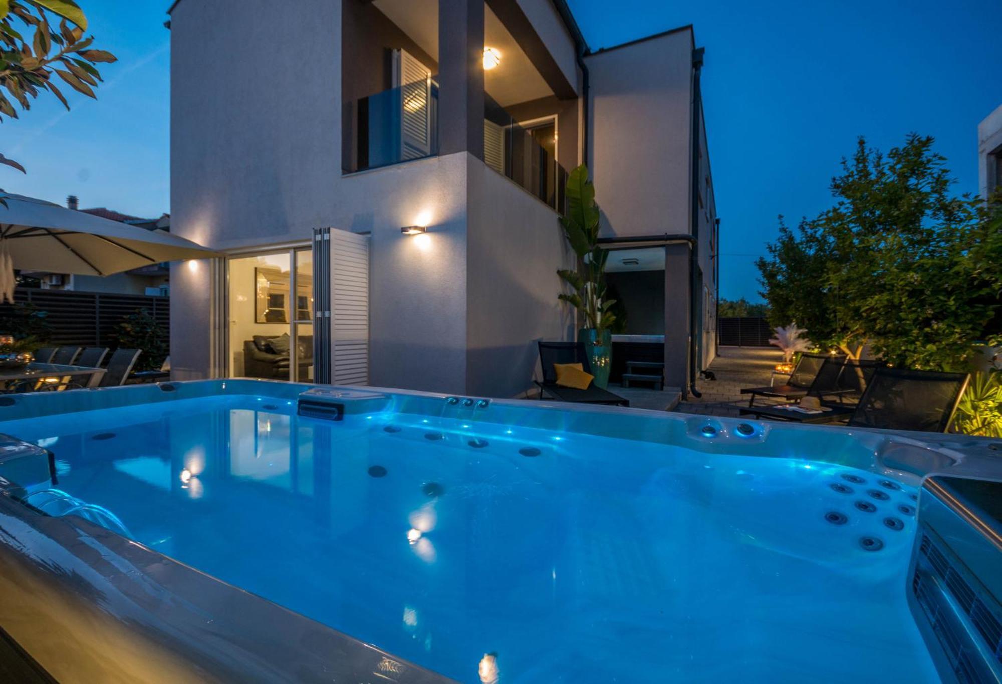 House With Pool Ledenko Biograd Na Moru Exterior foto