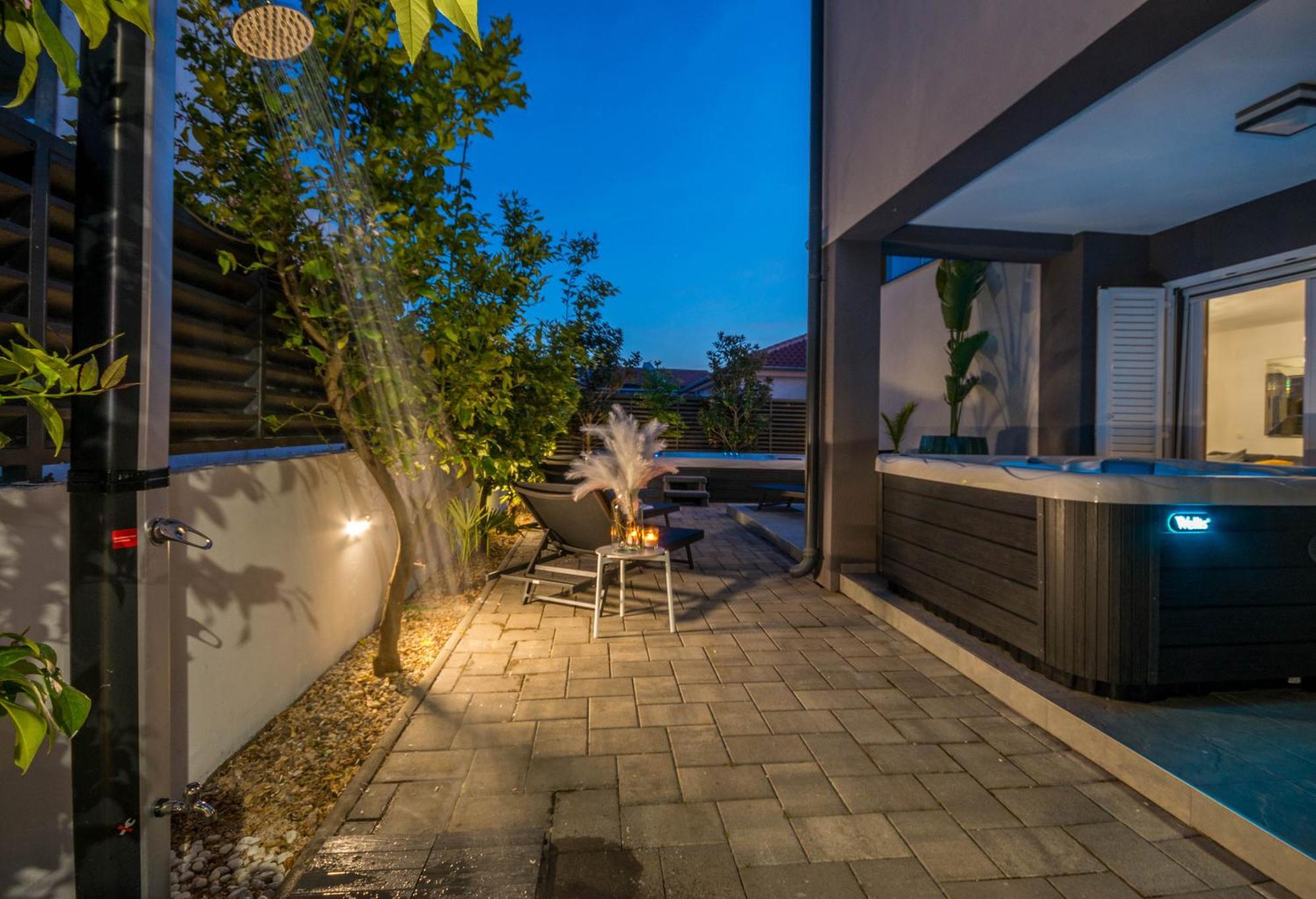 House With Pool Ledenko Biograd Na Moru Exterior foto