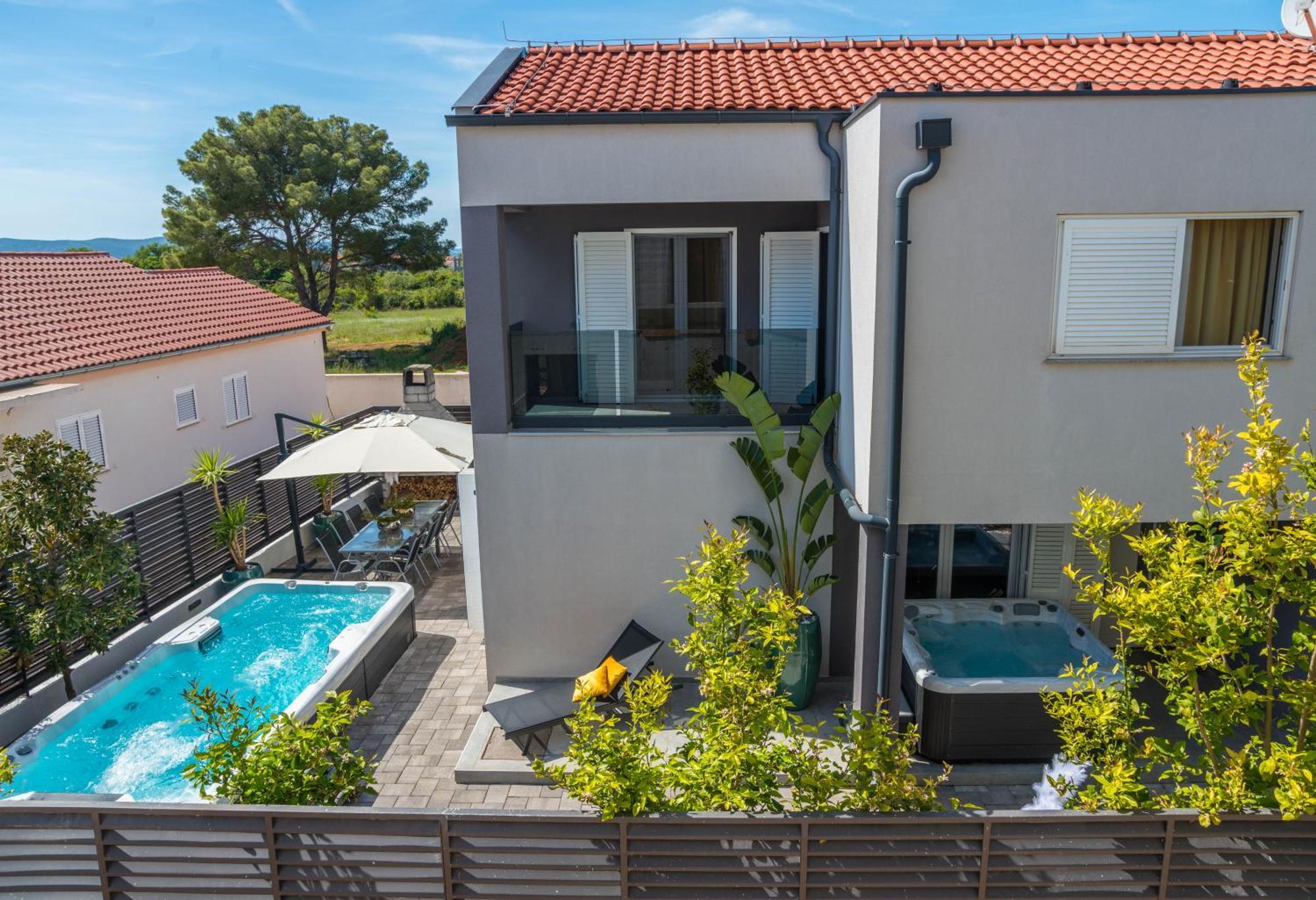 House With Pool Ledenko Biograd Na Moru Exterior foto